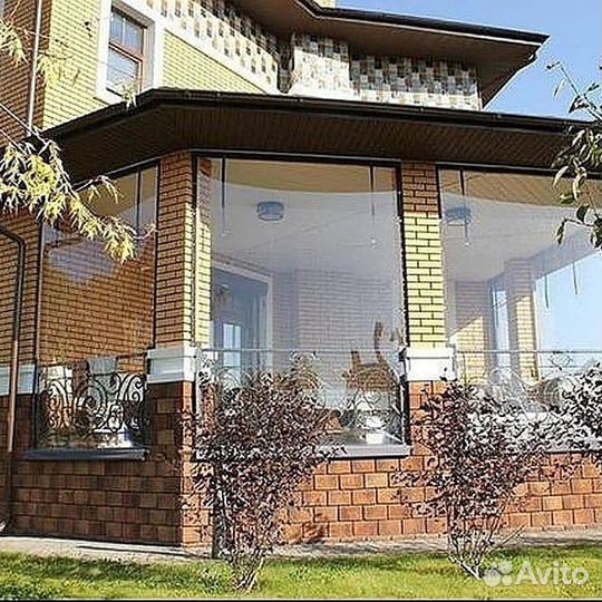 Окна мягкие для беседки, террас
