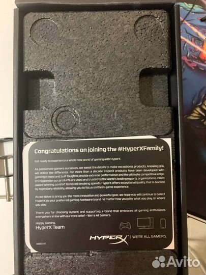 Микрофон HyperX QuadCast (комплект)