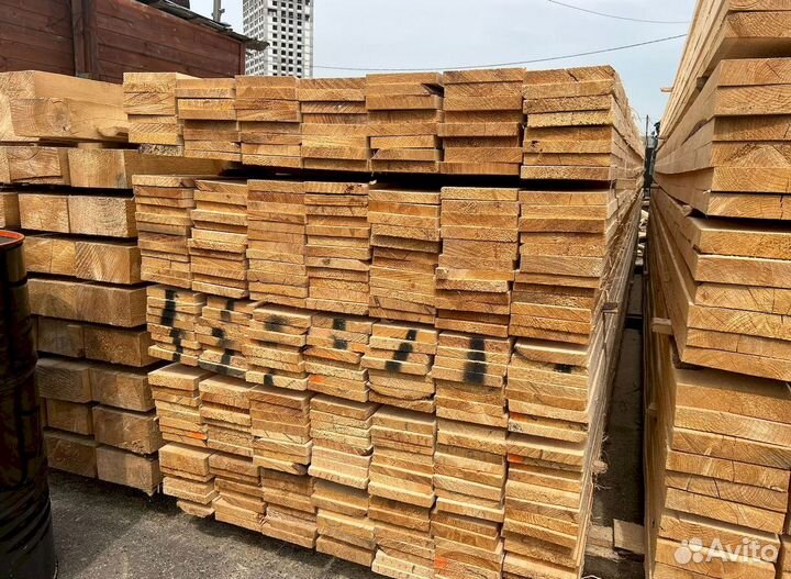 Доска обрезная, брус, пиломатериал