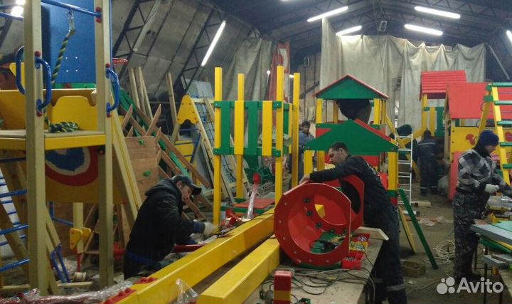 Детские игровые площадки карусель