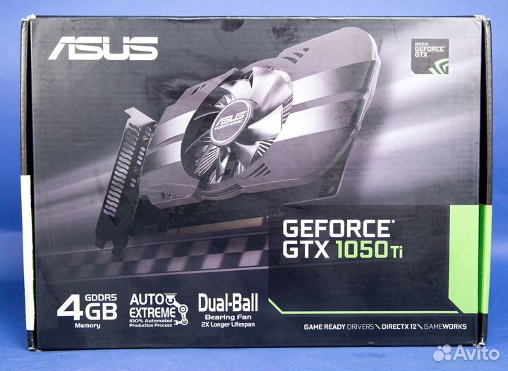 Asus GeForce GTX 1050 Ti 4GB
