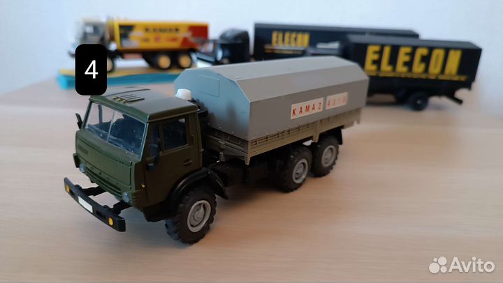 Модели СССР 1:43 камаз. комплект 9