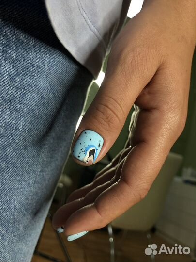 Маникюр, покрытие гель лаком