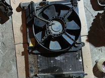 Радиатор охлаждения на chevrolet lanos без кондиц