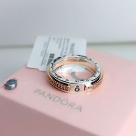 Кольцо Pandora Signature с паве