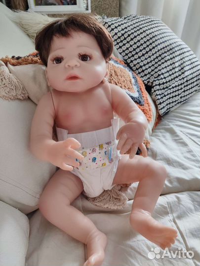 Кукла Реборн полностью силиконовая