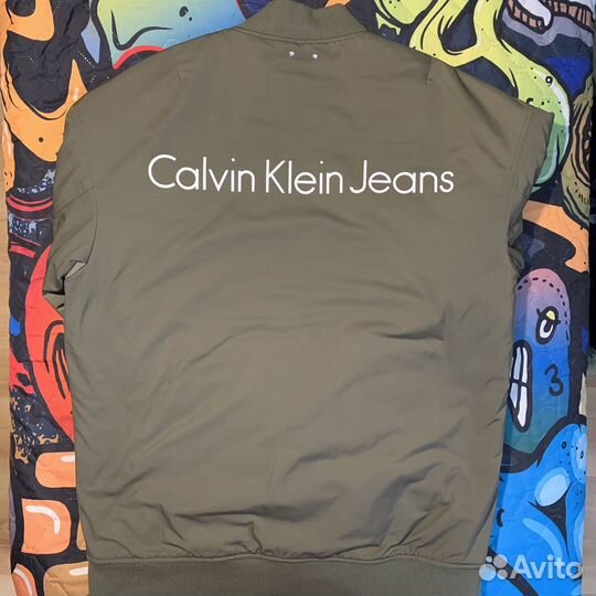 Бомбер calvin klein оригинал