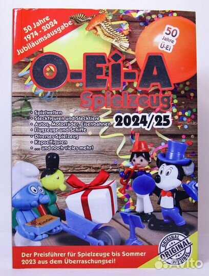 Каталог сборок Киндер Сюрприз O-Ei-A 2024-25 гг