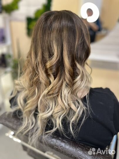 Окрашивание волос, парикмахер колорист