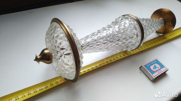 Люстры хрустальные бу