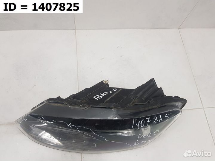 Фара левая Volkswagen Polo