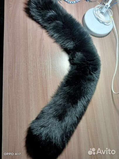 Меховой воротник песец