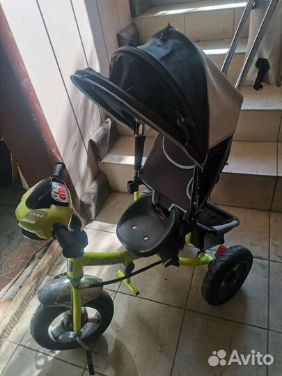 Прогулочная коляска велосипед