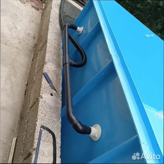 Бассейн из полипропилена 2х5х1,5