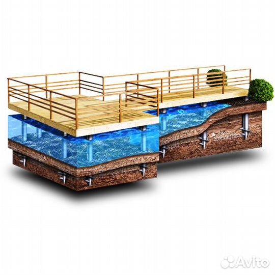 Сваи D57 L5500 мм от производителя