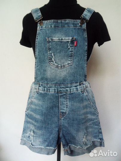 Шорты-комбинезон 164