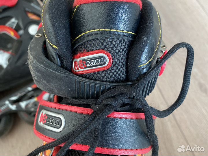 Роликовые коньки и защита