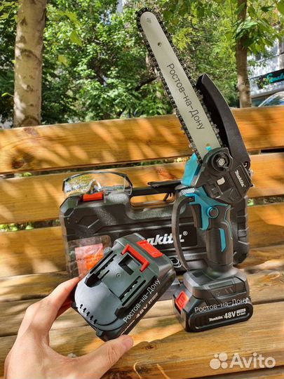 Аккумуляторная цепная пила makita 8 дюймов