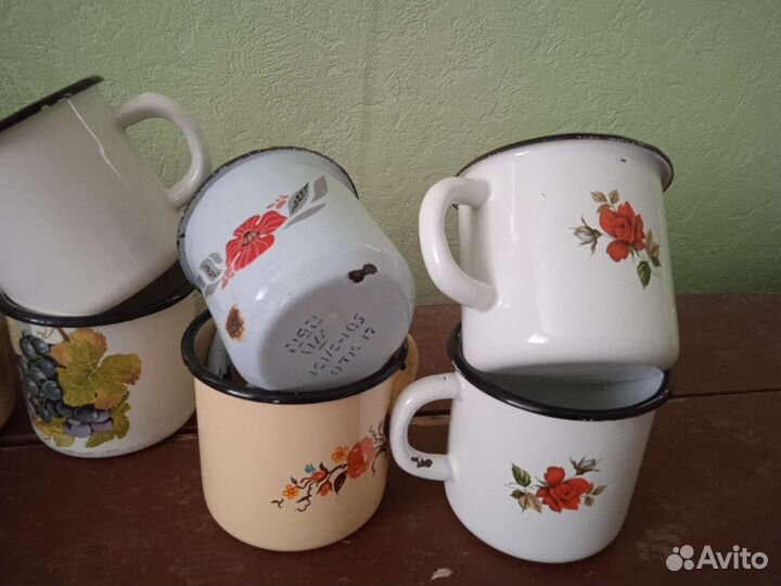 Посуда эмалированная СССР