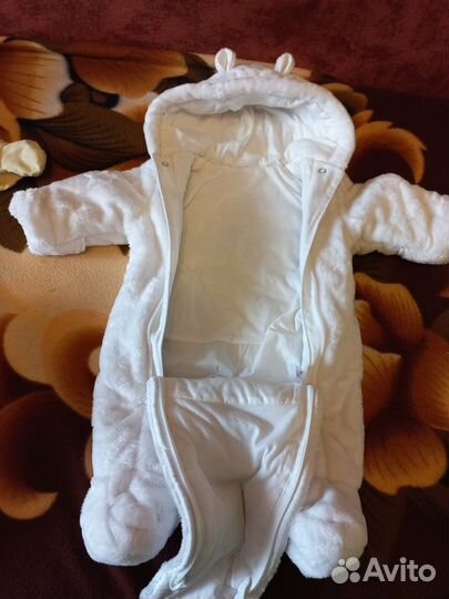 Комбинезон плюшевый 62