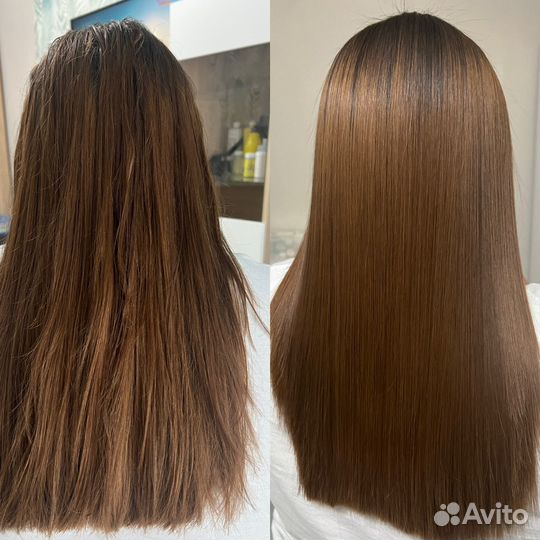 Кератиновое выпрямление волос/ботокс