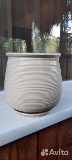 Горшок керамический для цветов