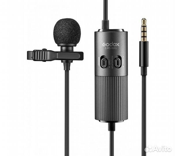 Микрофон Godox LMS-60G петличный