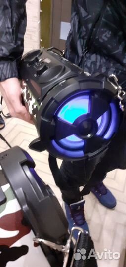 Колонка Rojem с регулировкой басов Радио Блютуз