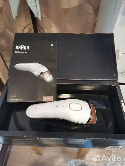 Фотоэпилятор Braun Silk-expert BD 5001. Как новый