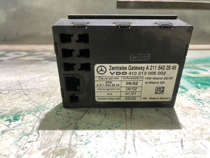 Блок управления дверьми Mercedes-Benz E-Class W211