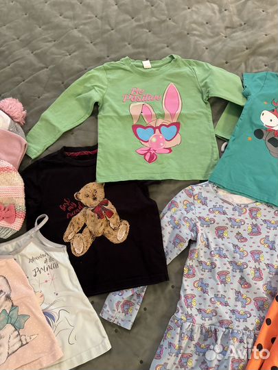 Вещи пакетом для девочки 98 104
