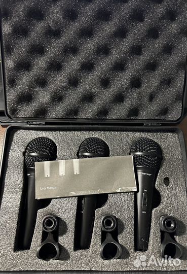 Набор микрофонов behringer XM1800S