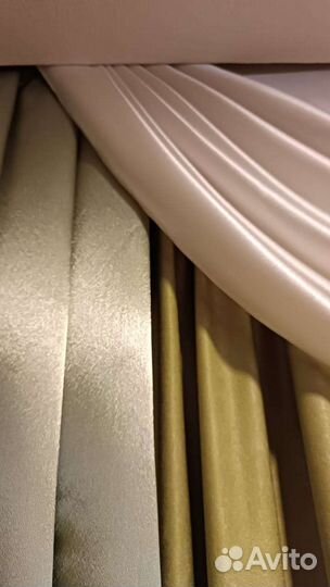 Шторы с ламбрекеном + тюль