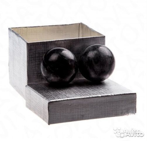 Шары здоровья черный нефрит