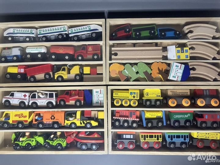 Поезда и машины для железной дороги