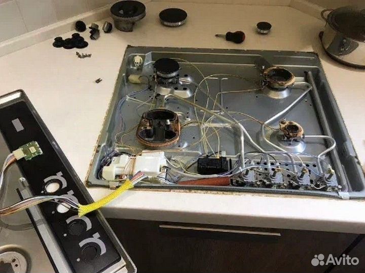 Ремонт плит и духовок, варочных панелей