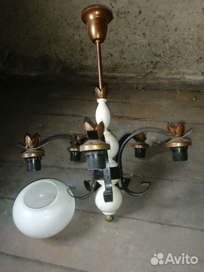Плафоны, Лампа СССР Люстры потолочные