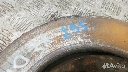 Диск тормозной задний volkswagen transporter T5 (N