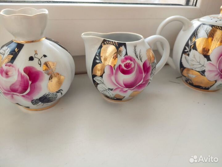 Чайный винтажный сервиз экспортный вариант