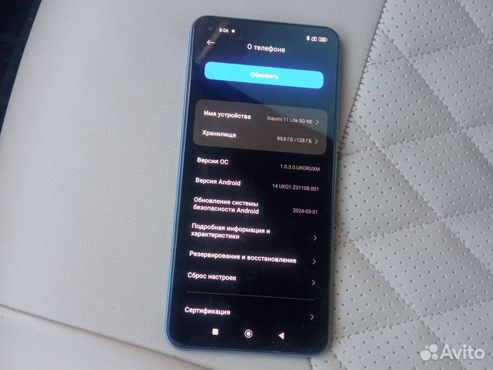 Xiaomi Mi 11 Lite 5G NE, 8/128 ГБ