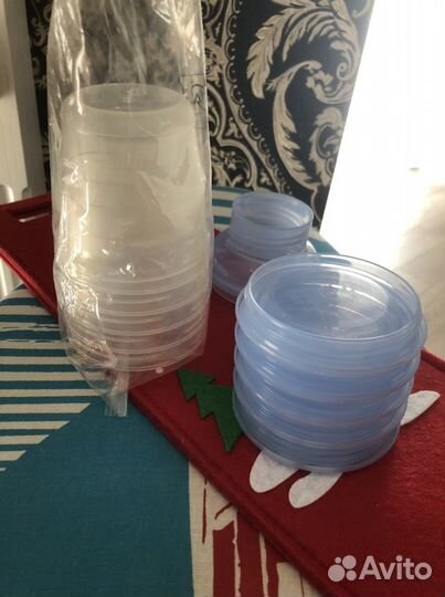 Набор ёмкостей для молока в холодильник