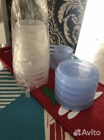 Набор ёмкостей для молока в холодильник