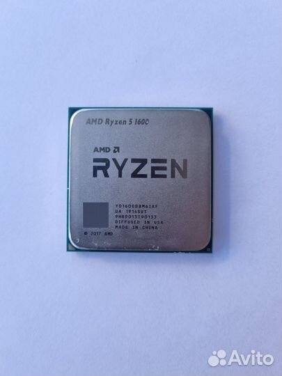 Процессор AMD Ryzen 5 1600AF