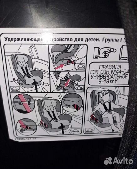 Детское автокресло