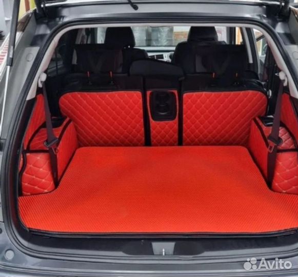 3d коврики в багажник Toyota Progres