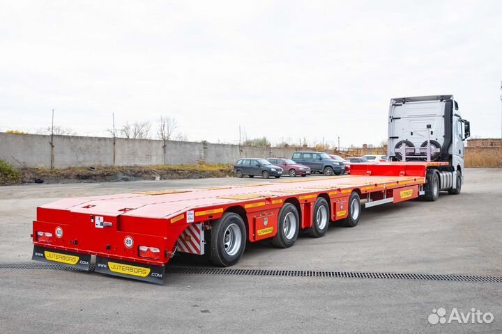 Полуприцеп трал (тяжеловоз) Juterborg 985244, 2024