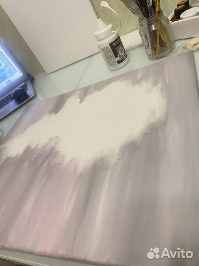 Картина акрилом на холсте