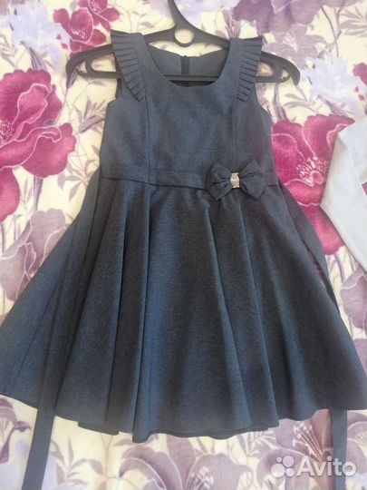 Сарафан и блузка для первоклассницы