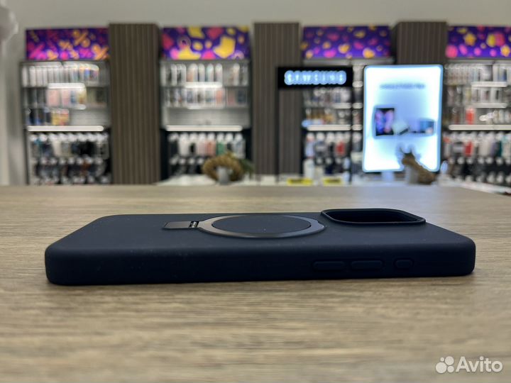 Чехол keephone на 15 pro max синий