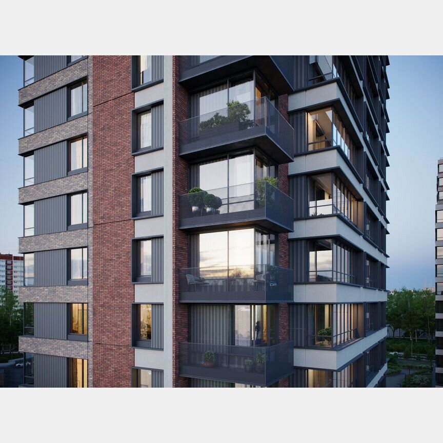 2-к. квартира, 70 м², 6/13 эт.